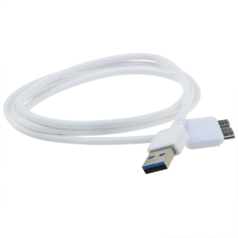 PKPOWER White USB 3.0 Data SYNC Cable Cord For WD My Passport  WDBLUZ0010BSL-05 Hard