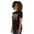 thumbnail image 3 of Weekend Forecast Camping with a Chance of Wine - Funny Camp Short-Sleeve Unisex T-Shirt (Black, S), 3 of 3
