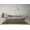 thumbnail image 3 of Ahgly Company Indoor Rectangle Abstract Brown Contemporary Area Rugs, 3' x 5', 3 of 4