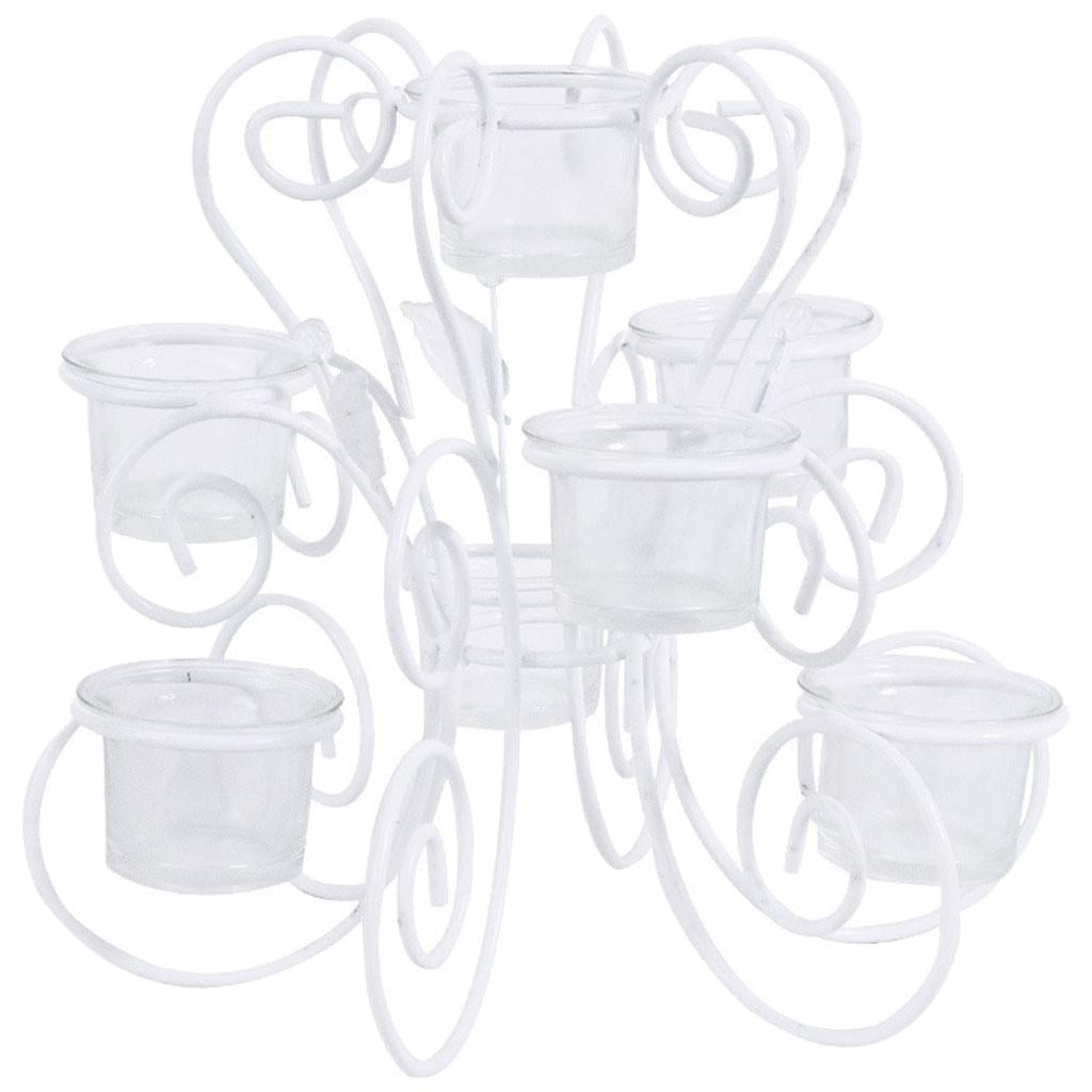 Modern 7Candlestick Candelabra Candle Light Stand for Home Romantic