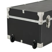 Seward Explorer 30 Trunk with Wheels & Lock, Black