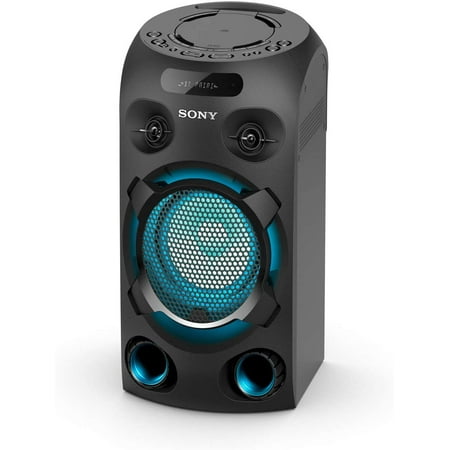 Sony MHC-V02, Compact High Power Party Speaker. One Box Music System, Black