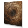 thumbnail image 2 of Designart "Calm Current Spiral In Brown I" Abstract Spirals Wall Art Prints, 2 of 7