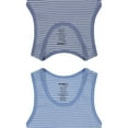 thumbnail image 4 of Buyless Fashion Boys Scoop Neck Tagless Undershirts Soft Cotton Tank Top  (8 Pack)  11-12, 4 of 7