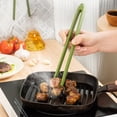 thumbnail image 6 of SLYNSHome Silicone Tongs for Cooking Silicone Tweezer Food Tongs Long Heat Resistant Kitchen Grilling Serving Utensils for Food BBQ, Steak, Salad, 6 of 6