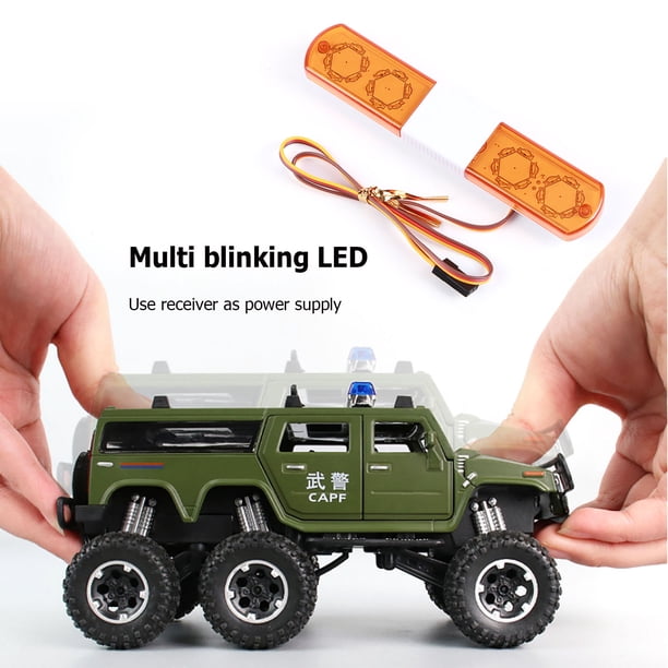 Barra De Luz Intermitente LED Brillante 4.8-6V Para 1/10 1/8 HSP