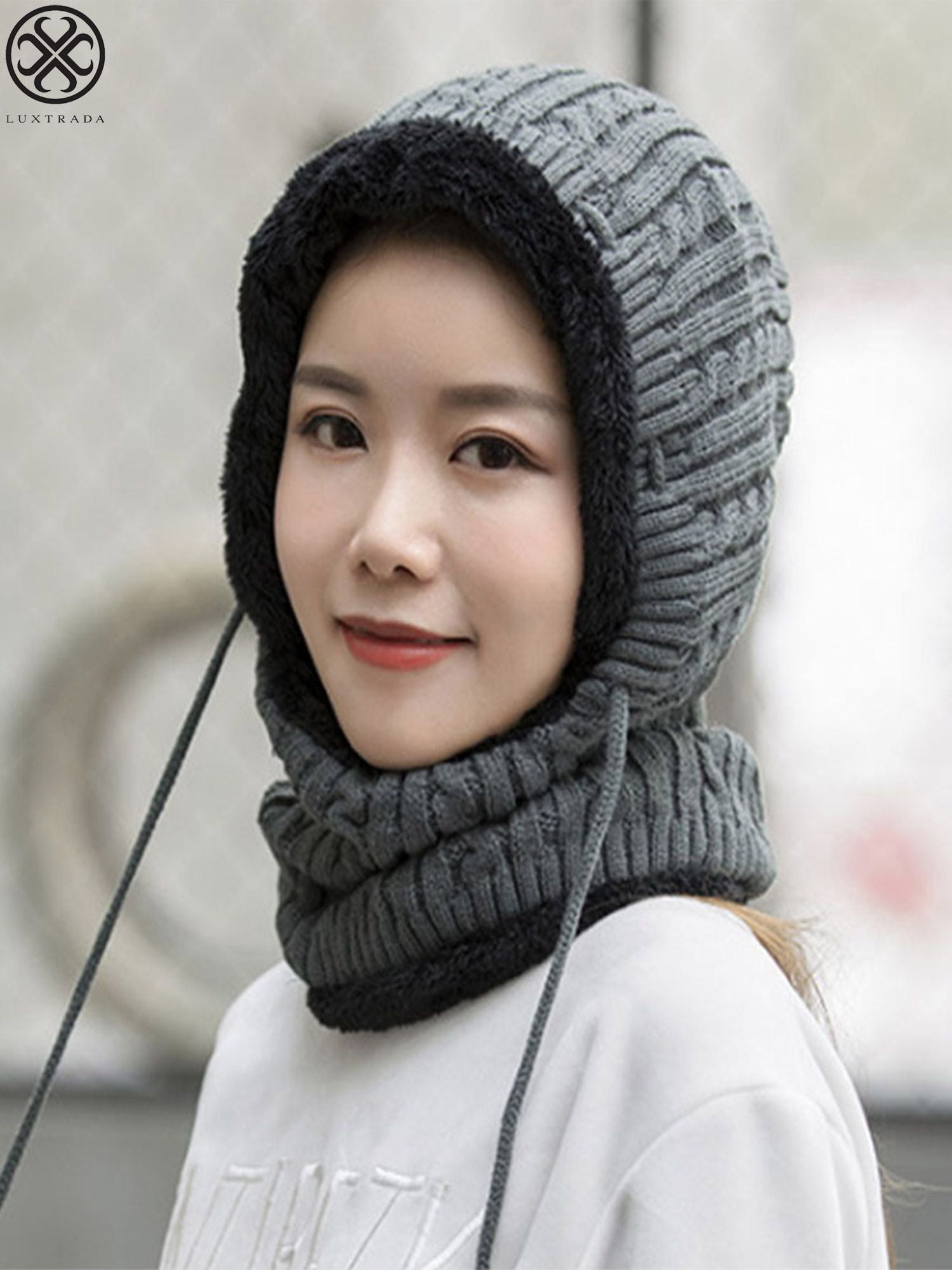 Amazon.com: Valpeak Fur Scarves for Women Winter Warm Womens