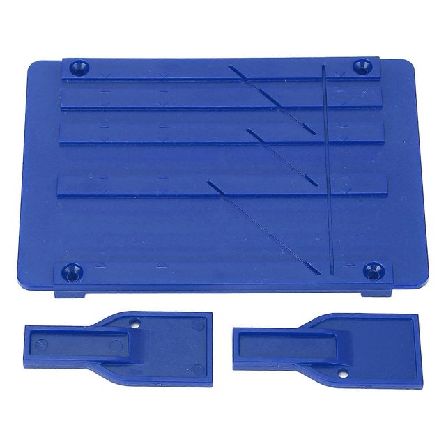 1/4 10 In Tape Splicing Set Professional 1 Inch 1/2 Inch 1/4 Inch 1/8 Inch Open Reel to Reel Tape Splicing Set for Revoxsonido Blue