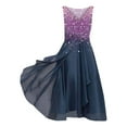 thumbnail image 2 of EIMELI Robe Décontractée pour Femmes Robe en Chiffon Col en V Sans Manches Vêtements pour Femmes m Argent, 2 of 3