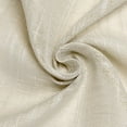 thumbnail image 6 of Balsa Circle 90" x 156" Beige Rectangular Premium Polyester Faux Burlap Tablecloth, 6 of 8