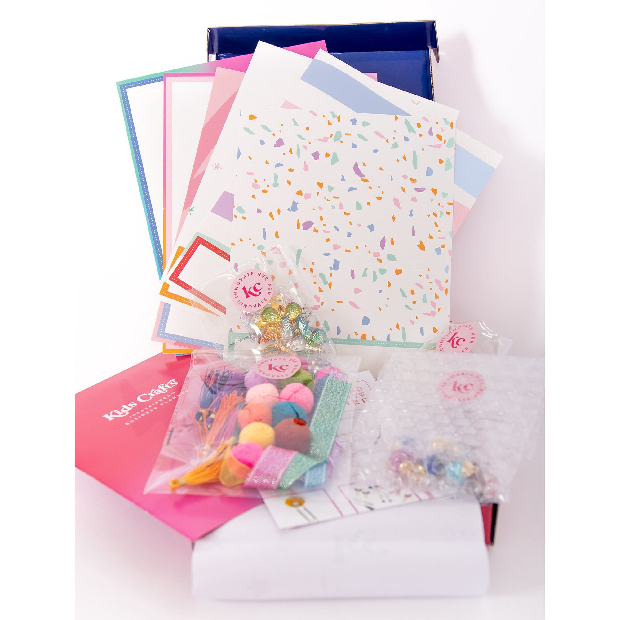 DIY Make & Sell Poppin' Paper Clip Box Craft Kit Business - Entrepreneur Starter Kit, Kids Girls Tweens, Ages 7+