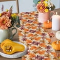 thumbnail image 4 of Maple Leaf Table Runner, Autumn Thanksgiving Kitchen Dining Table Decoration for Home Party Decor 13x120 Inches, 4 of 9