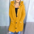 thumbnail image 2 of Vedolay Jackets for Women Fashion for Work Coat Business Casual Slim Fit Formal Ladies Jacket,Yellow XXL, 2 of 5