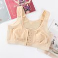 thumbnail image 1 of Ropa interior con tirantes moldeadores de espalda de camello para mujer, con hebilla delantera, fina, de pecho grande, pequeña, sin aro, deportiva, fina, transpirable, para verano, 1 of 4