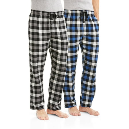 Hanes - Hanes Big & Tall Men's 2-Pack Flannel Pajama Pant - Walmart.com