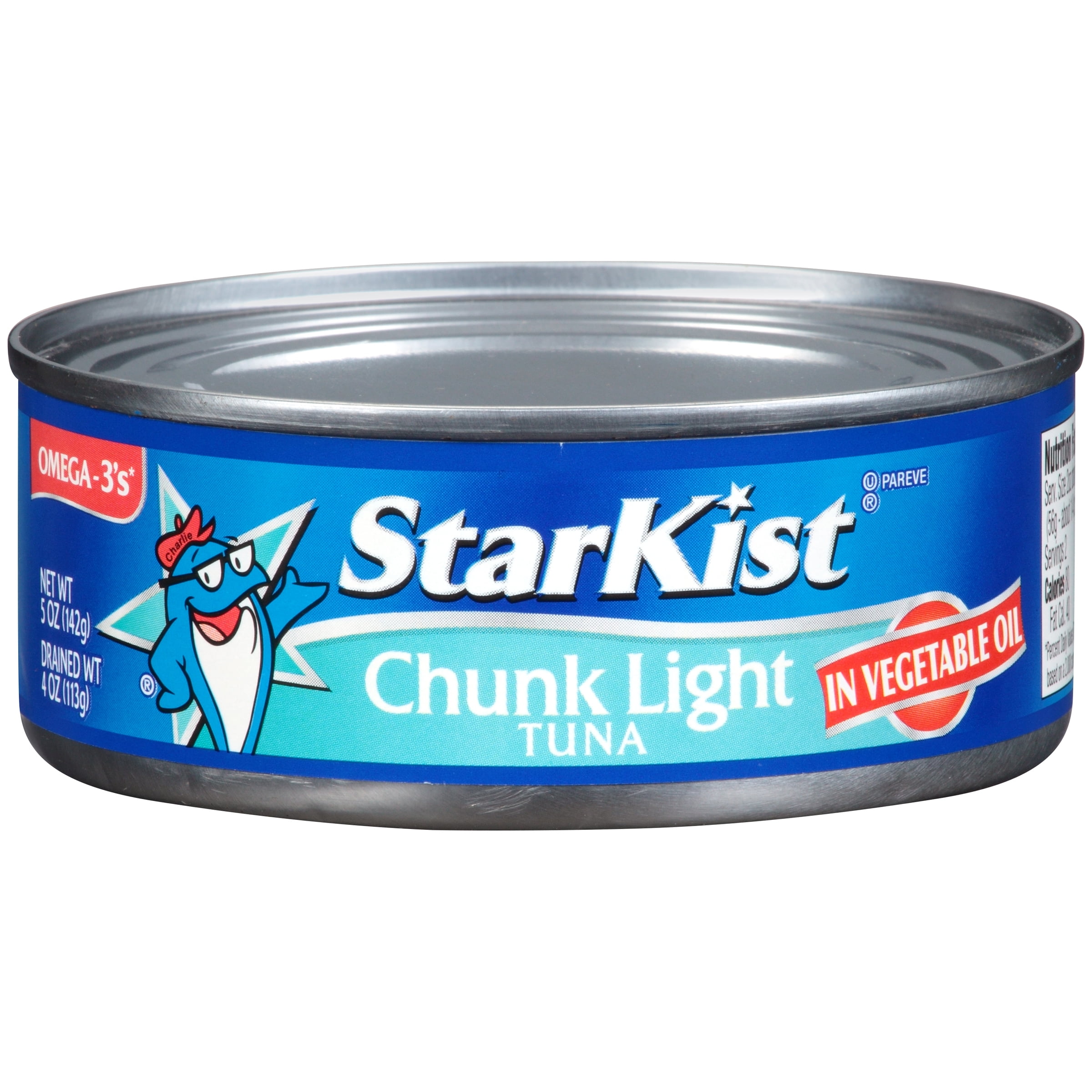 StarKist Chunk Light Tuna in Vegetable Oil, 5 Ounce Can