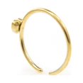 thumbnail image 3 of Bendable Nose Hoop rings with Heart Design and Cubic Zirconia Stone 20G, 3 of 12