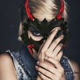 thumbnail image 4 of Espectáculo De Baile De Halloween Dos Medio Rostro Sangrante Tigre Yasha Tengu Hombre Lobo, 4 of 4