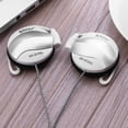 thumbnail image 1 of Sports Ear Hook Padded Stereo Over the Ear Headphones Headset with Braided Cable Mic Control, 1 of 9