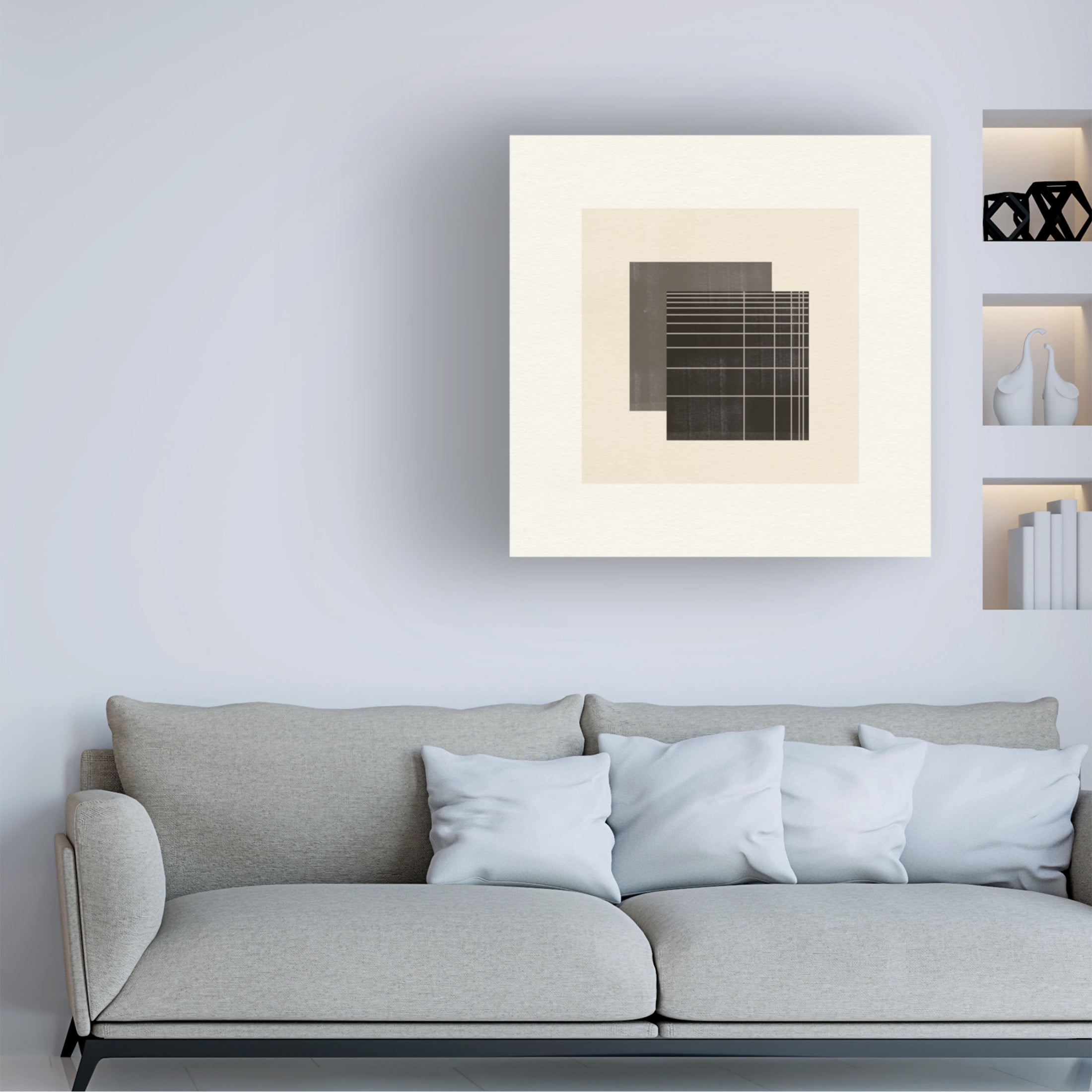 Trademark Fine Art THE MIUUS STUDIO Paper Object No3 Canvas Wall Art
