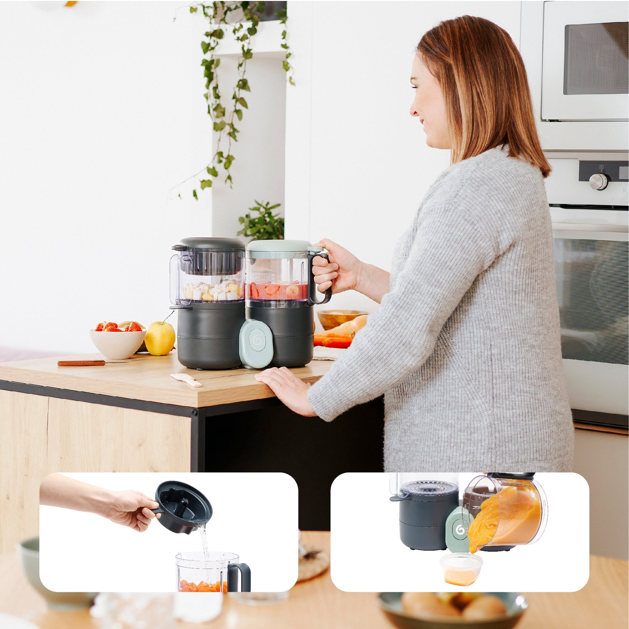 Babymoov Duo Meal Lite 4-in-1 multi-purpose baby food processor