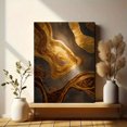 thumbnail image 6 of Abstract Gold Texture Canvas Print, Suitable for Living Room, Bedroom, Office, Hallway, Hotel Lobby Decor, 6 of 8