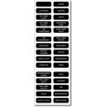 thumbnail image 1 of Kit de etiquetas Blue Sea Systems AC Panel Basic, 30 etiquetas, 1 of 1
