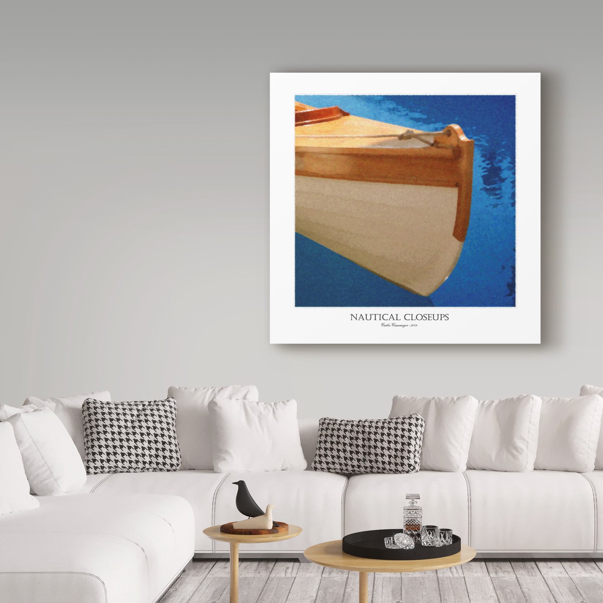 Trademark Fine Art 'Nautical Closeups 9' Canvas Art by Carlos Casamayor