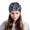 thumbnail image 6 of Vsdgher Sailboat And Wave Slouchy Beanie Hat for Men/Women, Skull Cap Chemo Cap Night Sleeping Cap, 6 of 8
