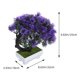 thumbnail image 5 of unbranded Planta Artificial En Maceta Púrpura Bonsái Para Interior Con Material PP Y Plástico, 5 of 6