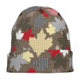 thumbnail image 7 of Naloa Maple colorful Soft Beanie Hat, Knit Beanie Daily Beanie in Fine Knit for Women Men Winter Travel, Outdoor, 7 of 7