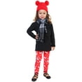 thumbnail image 3 of Angelina Kid's Holiday Print Leggings (3-Pack), 3 of 5