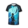thumbnail image 3 of Fairy Tail Kids' Short Sleeve T-Shirt Print Tee Shirts For Boys & Girls Summer Casual Wear Fashion Top Blouse Large, 3 of 9