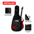 thumbnail image 5 of Funda para Guitarra Electrica Generica Asa Reforzada Impermeable Blanco, 5 of 5