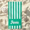 thumbnail image 6 of Personalized Beach Towel - Custom Microfiber Pool Towel - Personalize with Your Name - 30"x60" - Green, 6 of 9