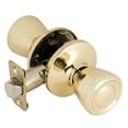 thumbnail image 4 of Brinks Non-Locking Passage Tulip Style Doorknob Polished Brass Finish, 4 of 14