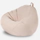 thumbnail image 1 of Linen Cloth Lounger Seat Cover for Sofas and Chairs, Bean Bag Style for Living Room Comfort 100*120cm, 1 of 5