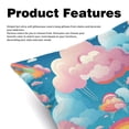 thumbnail image 2 of Cloud Set of 2 - Chair Pillow Covers with Unique Patterns - Throw Pillow Inserts Included, Available in 16x16, 18x18, 20x20 Inches - Ideal for Home Decor,and Gifts, 2 of 6