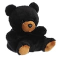thumbnail image 2 of Aurora - Mini Black Palm Pals - 4.5" Sleepy Bear - Adorable Stuffed Animal, 2 of 4