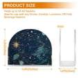 thumbnail image 4 of Yayeee Napkin Holder for Table Set of 2 Kitchen Paper Tissue Organization, Dark Star Map, 4 of 8