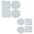 thumbnail image 2 of 8 Pcs Disques de Tricotage Carrés Ronds Planche à Perles Outil DIY, 2 of 5