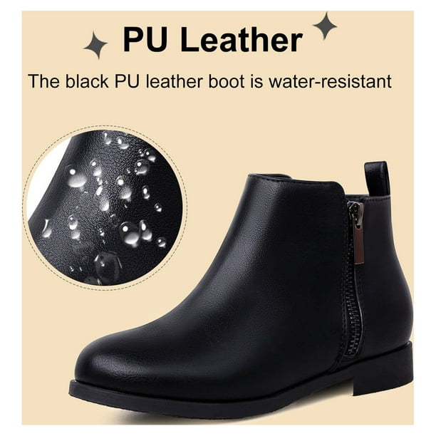Ladies black ankle boots size 5 hot sale