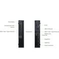 thumbnail image 3 of Dell OptiPlex 3070 Micro Desktop Computer | Intel Quad Core i3-9100T (3.1 GHz) | 16GB RAM | 1TB HDD | Windows 10 Pro, 3 of 5