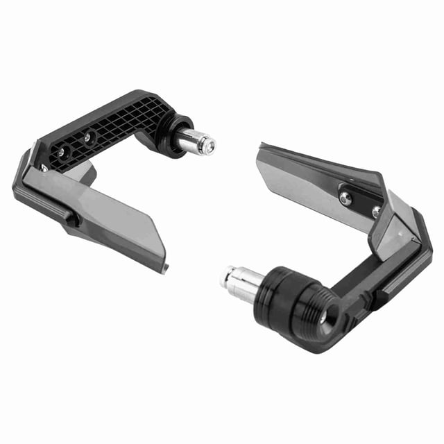Guardilleros de Motocicletas Universales, Protector de Viento de Viento de Motos Anodizados para el Manillar de 7/8 '', 1 par
