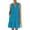 Blue, variant on DJskiyers Women Beach Vacation Dress Summer Casual Dresses Sleeveless V Neck Sundress Swing Tiered Dresses 2025