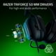 thumbnail image 2 of Razer BlackShark V2 X Xbox Gaming Headset: 50mm Drivers - Cardioid Mic - Lightweight - Comfortable, Noise Isolating Earcups - for Xbox Series X, Series S, PS5, PC, Switch via 3.5mm Audio Jack - Black, 2 of 5