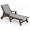 Coffee, variant on SERWALL Patio Chaise Lounge Chair Set of 2, Textilene Outdoor Lounger with Wheels for Pool, Brown