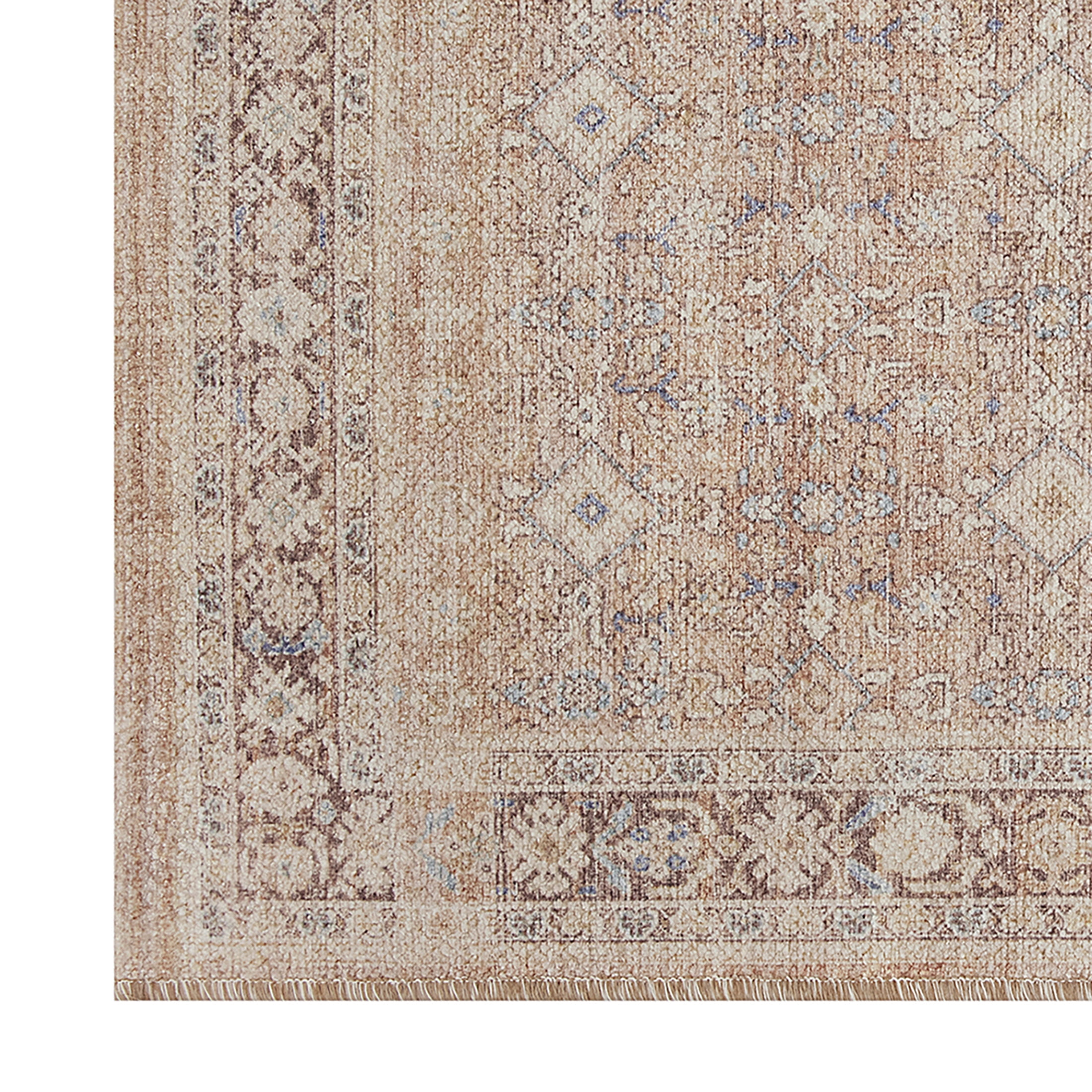 Better Homes & Gardens Brown Diamond Persian Indoor Accent Rug, 24 in x 36 in