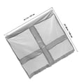 thumbnail image 4 of SHOWERORO Heavy Duty Garment Cover Dark Grey Clothing Rack Cover 1Set, 4 of 4