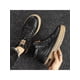 thumbnail image 3 of Men's Imitation Fur Lined British Style Pu Leather Work Shoes, Retro Versatile Ankle Boots, Durable & Casual, High Top With Korean Fashionable Style,, 3 of 4